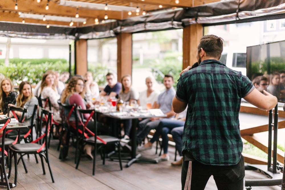 Beat the fear of public speaking