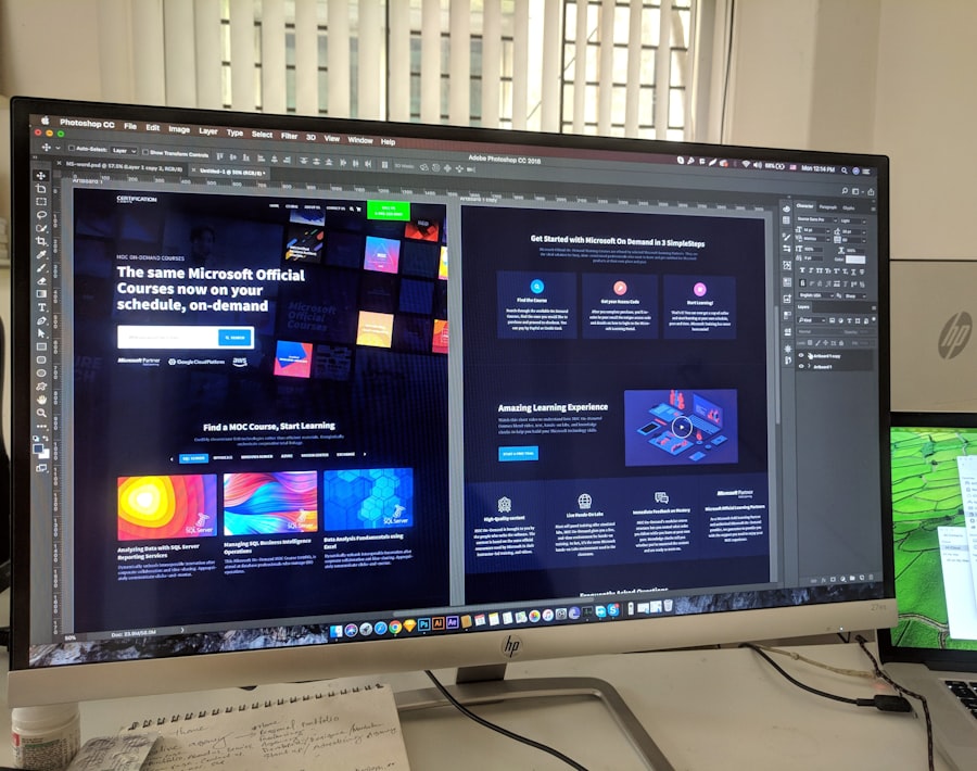 Photo website design