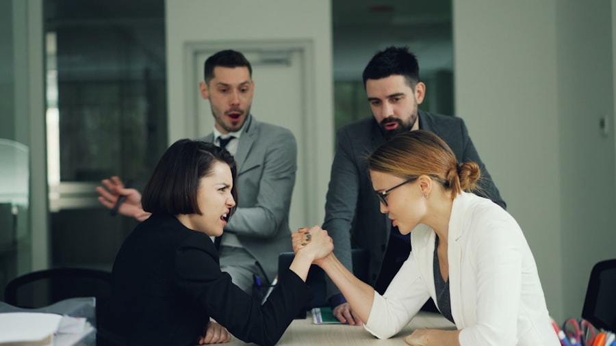 Photo workplace stress